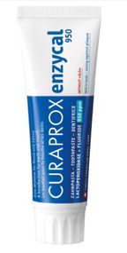 Зубна паста ферментна Curaprox Enzycal 950 з фтором, 75 мл., RDA - 30