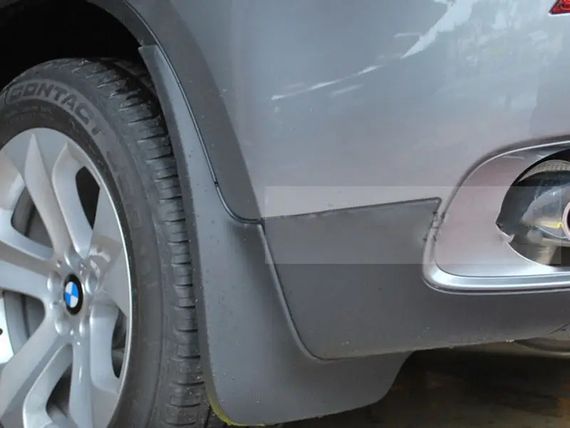 Брызговики (4 шт) для BMW X6 E-71 2008-2014 гг | Зображення 2