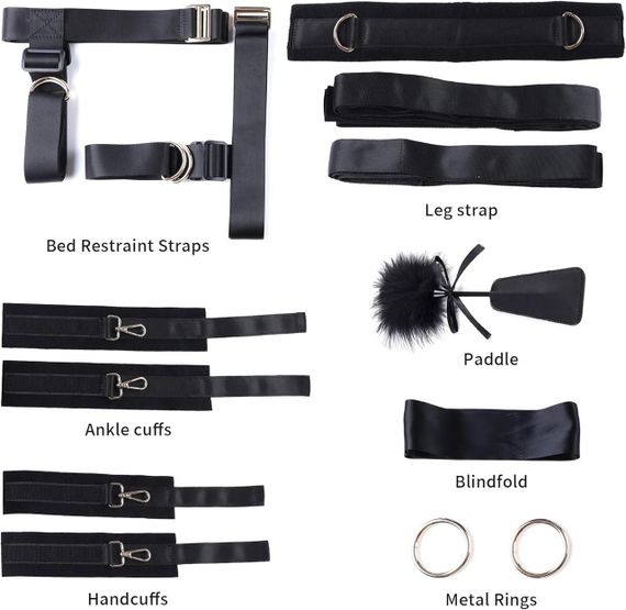 БДСМ набор LOCKINK YEAHWOW Bed Restraint set Sex Aura | Зображення 6