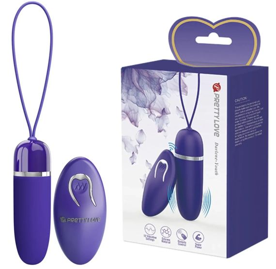 Віброяйце з дистанційним керуванням Pretty Love - Darlene Youth, BI-014403WL sexstyle