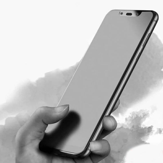 Матове захисне скло 2.5D для Huawei P Smart Plus колір Чорний