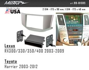 Перехідна рамка Metra Toyota Harrier (99-8159)