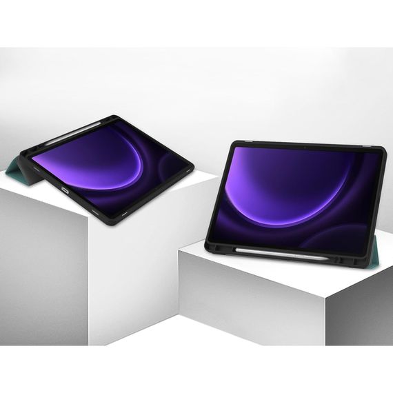 Чохол до планшета BeCover Flexible TPU Mate Samsung Tab S9 (SM-X710/SM-X716)/S9 FE (SM-X510/SM-X516B) 11.0" Dark Green (712529) | Зображення 7