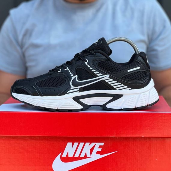 Демісезонні кросівки Nike текстиль/шкіра колір чорний, білий | Зображення 5