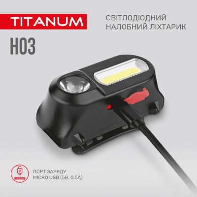 Фонарь TITANUM 180Lm 6500K (TLF-H03) | Зображення 4