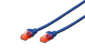 Патч-корд Digitus CAT 6 UTP (синій) [DK-1617-030/B] (DK-1617-030/B)
