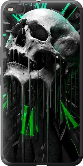 Чехол на HTC One X9 Череп-часы "4100u-783-17620"
