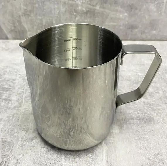 Молочник питчер 550мл 600мл из нержавеющей стали | Зображення 1