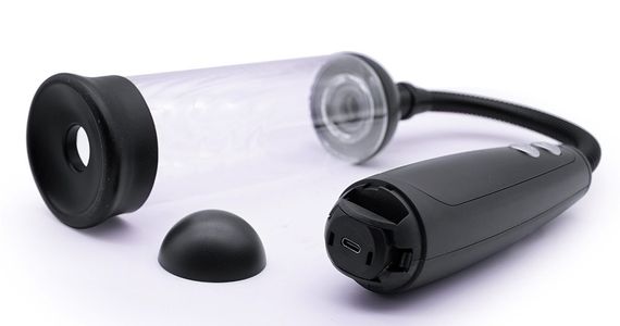 Автоматична вакуумна помпа із зарядкою від USB CANWIN Penis Pump - P403AU Sex Aura | Зображення 2