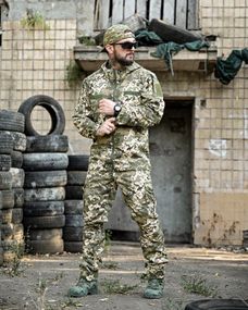 Літній тактичний костюм GECKTAR піксель ДЛ6497