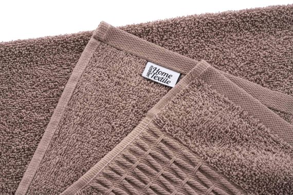 Набір рушників махрових Ardesto Lotus, 50х90см, 70х140см, 2шт, 100% бавовна, какао (ART2357CA) | Зображення 4