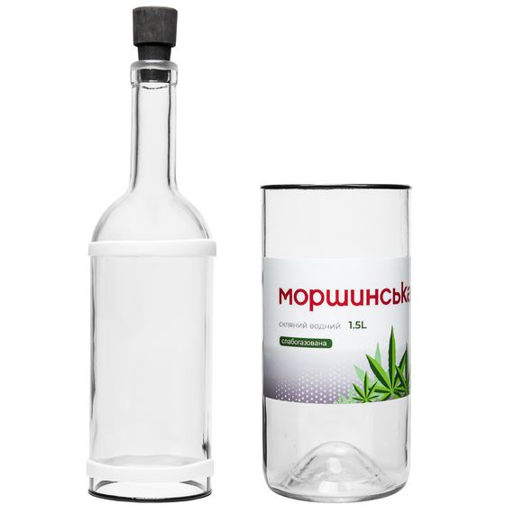 Водник Зі Скла "Моршинська" | Зображення 2