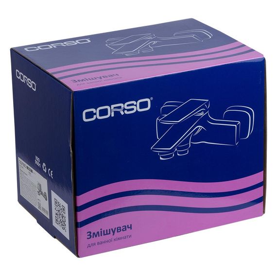 Змішувач для ванни Corso DC-1C146C | Зображення 2