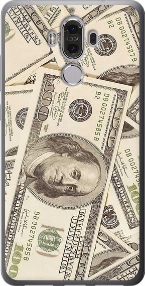 Чехол на Huawei Mate 9 Доллары "3016u-425-17620"