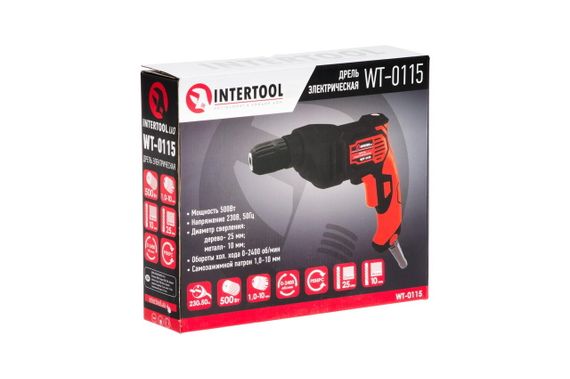 Дрель Intertool - 500 Вт (WT-0115) | Зображення 6
