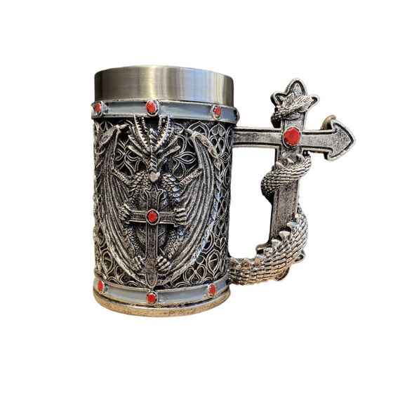 Чашка 3D Танард Дракон 500 мл (код: SKU-2214502518) | Зображення 4