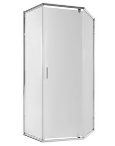 Душова кабіна Qtap Scorpio CRM10115-AC6, п'ятикутна, скло 6 мм Clear без піддону SCOCRM10115AC6