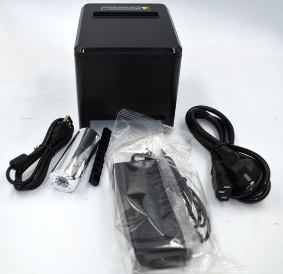 POS-принтер Xprinter XP-T80A-UL USB+LAN з автообрізанням чеку, чорний (XP-T80A-UL) | Зображення 5