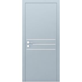 Двери Rodos CORTES PRIMA 1G + молдинг, PRIMA 3G + молдинг RAL 7040