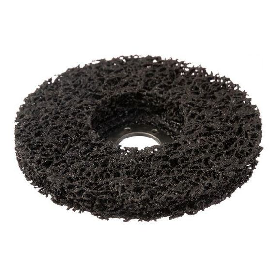 Диск зачисний з спіненого абразиву чорний 125*22.2*13 мм, P46, T27 INTERTOOL BT-0602 | Зображення 3
