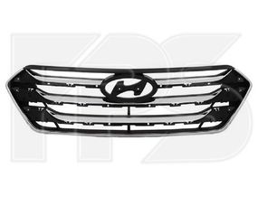 Решетка радиатора Hyundai Santa Fe III '12-16 (FPS)
