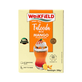 Суміш для молочного напою-десерту зі смаком Манго  Falooda Mango Mix Powder 200г Weikfield 8901808004776