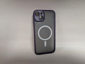 Чохол для iPhone 14 Plus / Айфон 14 Плюс, Rock Guard MagSafe, протиударний, TPU, фіолетовий