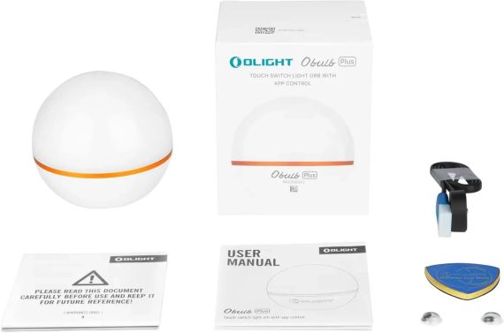 Ліхтар кемпінговий Olight Obulb Plus White | Зображення 4
