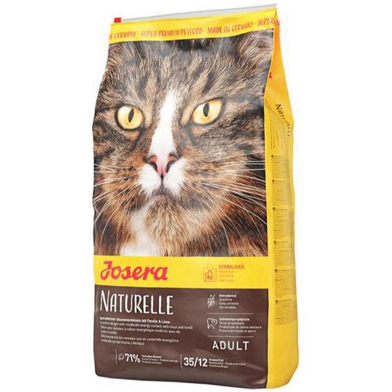 Сухий корм для стерилізованих котів Josera Naturelle беззерновий 10 кг (4032254749882)