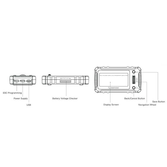Програматор Hobbywing Multifunction LCD Program Box PRO Програмний блок | Зображення 4