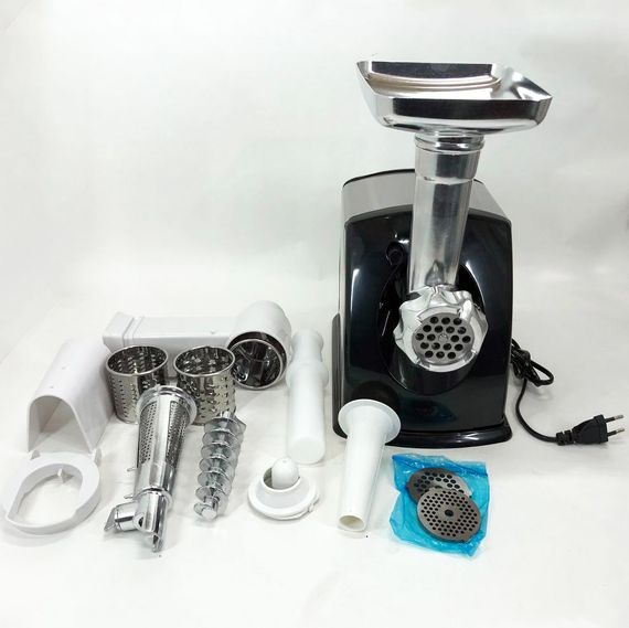 Мясорубка с реверсом мощная многофункциональная мясорубка Suntera SMG-5454SS 2200 Вт SF-67 | Зображення 3