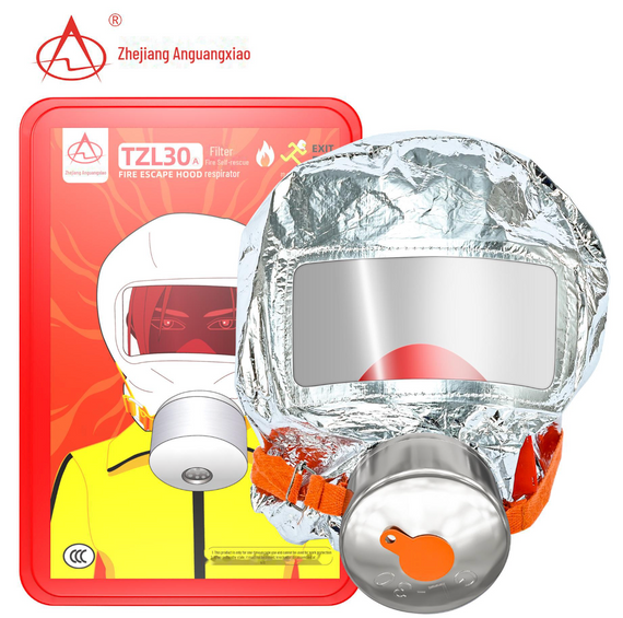 Экстренный защитный противогаз TZL-30 для детей и взрослых ∙ Противогаз Fire Mask TZL-30 | Зображення 4