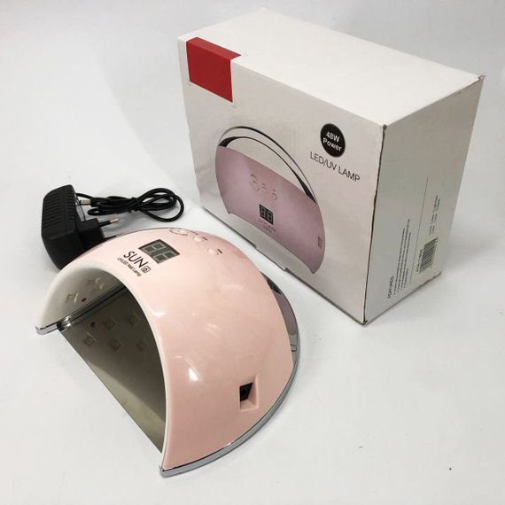Ультрафіолетова лампа для Манікюру UV LAMP Sun 6, Світлодіодна сушарка для гель лаку. Колір: рожевий | Зображення 7