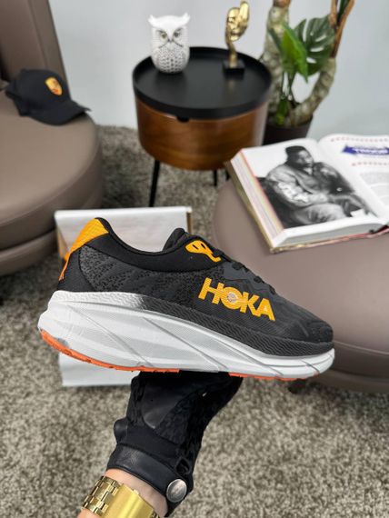 Кросівки HOKA Challenger ART 7 Black Grey Orange , В'єтнам 39 25 см | Зображення 1