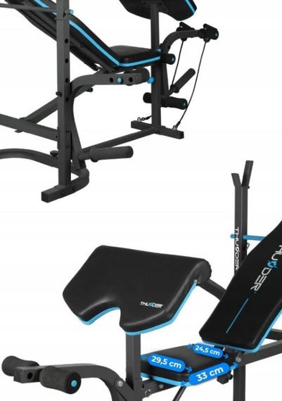 Багатофункціональна тренажерна лава Thunder VIGOR-B | Зображення 3