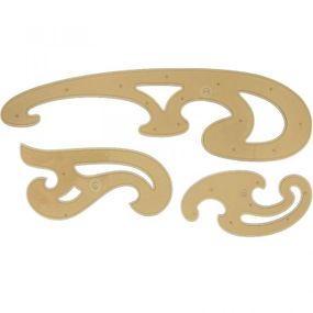 Набір лекал Koh-i-Noor №3 (великий), 3 шт. 750068 (5780)
