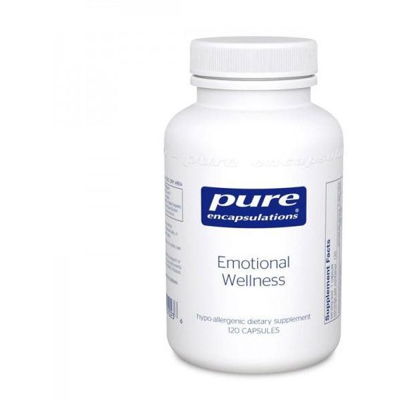 Комплекс для профілактики нервової системи Pure Encapsulations Emotional Wellness 120 Caps PE-01023