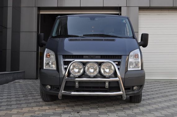 Кенгурятник WT018 (2006-2014, нерж.) для Ford Transit | Зображення 2