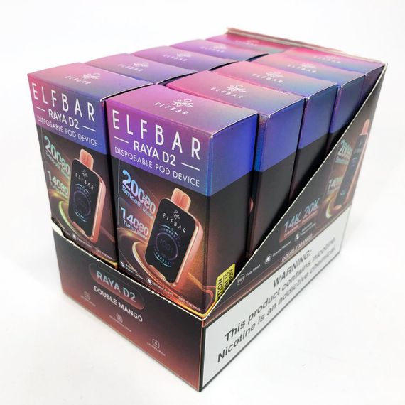 ELF BAR RAYA D2 20000 смак Манго (Double Mango) | Зображення 3