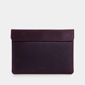 Чохол для ноутбука вінтажний Incarne Klouz MacBook Air 15" 2023-2025 klouz-burgundy-vintage-air-15 бордовий