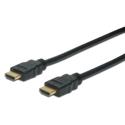 Кабель мультимедийный HDMI M to HDMI M 10.0m Digitus (AK-330107-100-S)