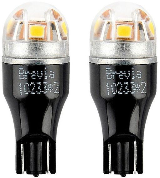 10233X2 BREVIA Лампа світлодіодна Brevia S-Power W16W 180Lm 5x2835SMD 12/24V CANbus, 2шт.