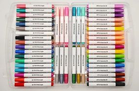 Акварельні маркери 60 кольорів Water Brush