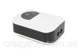Компресор для акваріума SunSun CP-602 двоканальний на акумуляторі 1.5 Вт 2 л/хв до 200 л
