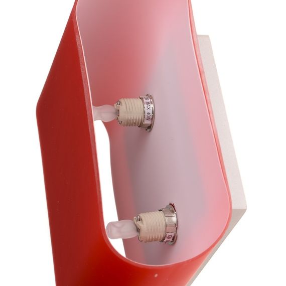 Бра галогенное настенное накладное BR-02 515W/2 G9 RED красный | Зображення 2