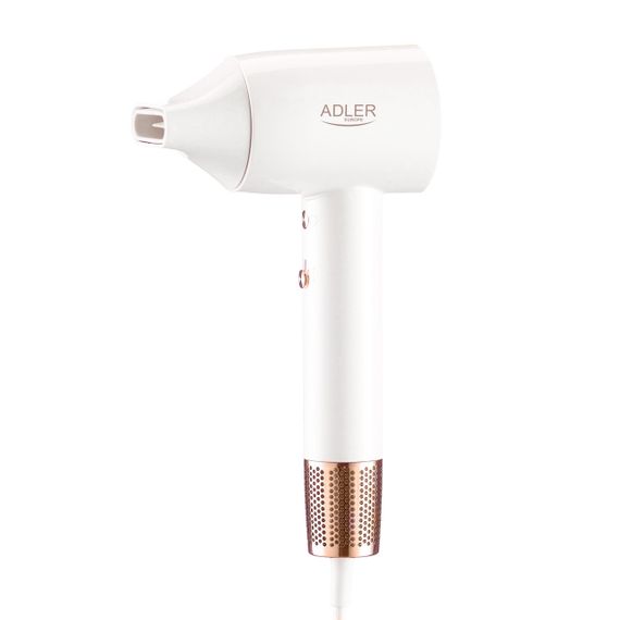 Фен для волосся Adler AD 2272, 1800 Вт, іонізація, LED дисплей, концентратор