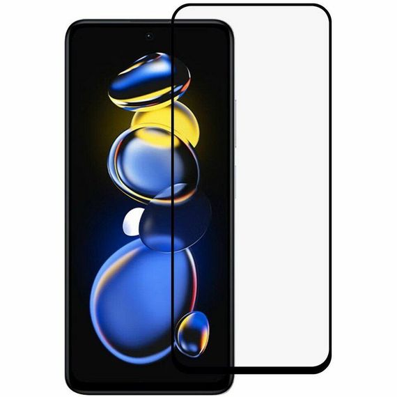 Захисне скло 2.5D на весь екран для Poco X4 GT | Зображення 1