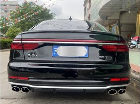 Задній дифузор з насадками S-Style (2022-2025) для Ауди A8 2018- рр