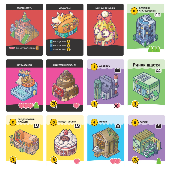 Настільна гра Місто Щастя (Happy City) | Зображення 5