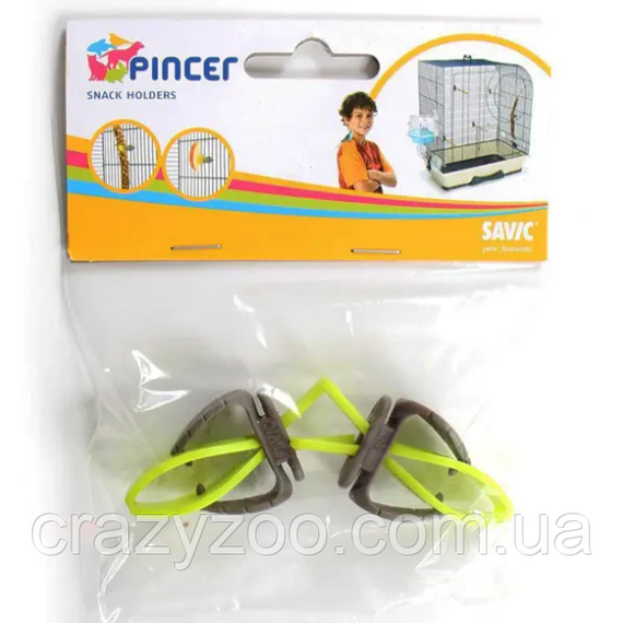 Кліпса для підживлення птахів Savic Snack Holder 2 шт 6х3х2 см 5956_0000 | Зображення 1